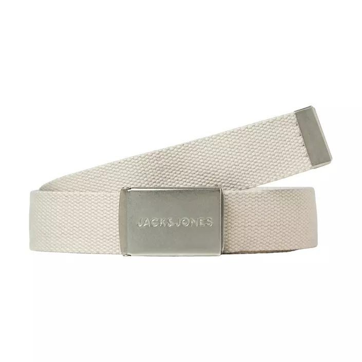 Jack & Jones JACLONDON vævet bælte, Moonbeam, large image number 0