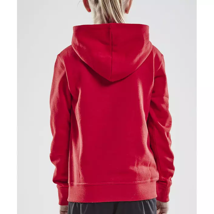 Craft Community hoodie till barn, Bright red, large image number 2