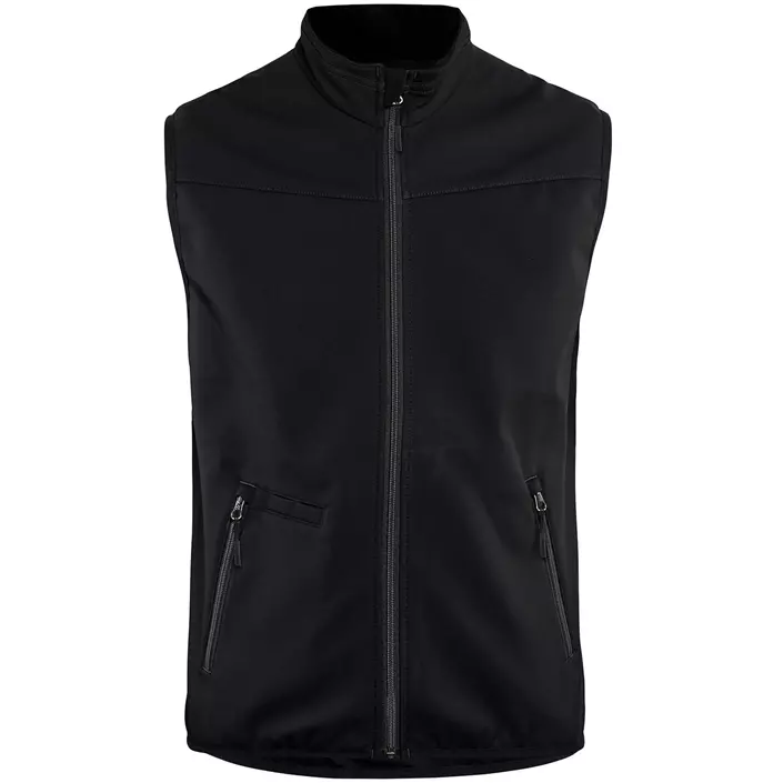 Blåkläder Unite softshell vest, Black/Anthracite, large image number 0