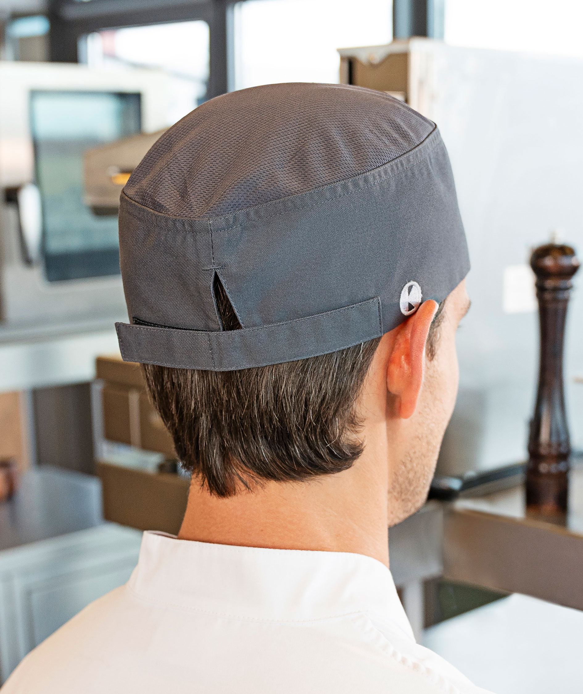 Karlowsky chef&rsquo;s toque, Anthracite, Anthracite, large image number 4