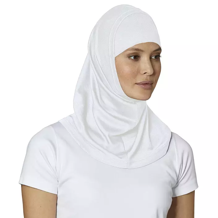 Kentaur scarf/hijab, White, White, large image number 0