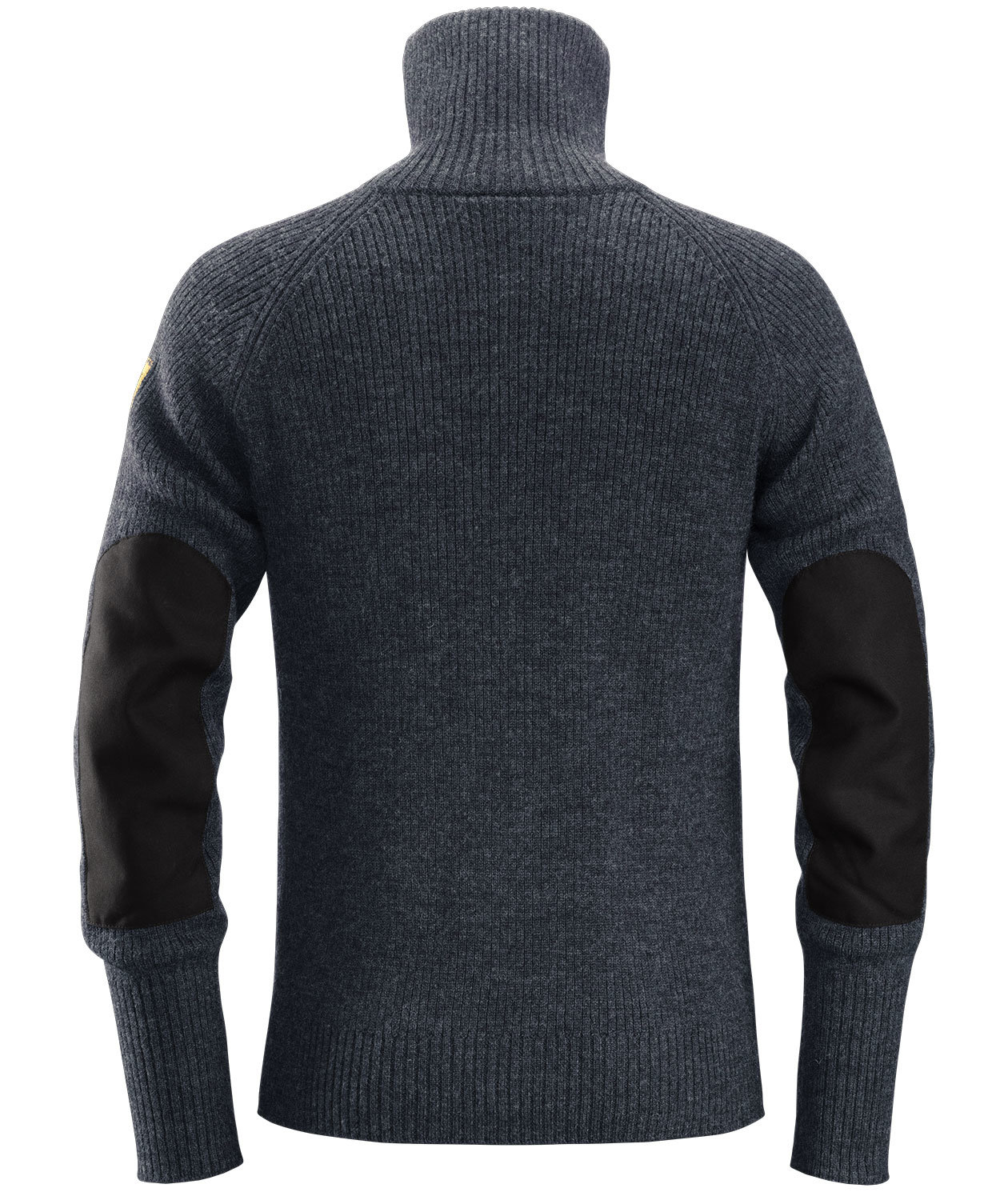 Snickers AllroundWork uldtr&oslash;je med kort lynl&aring;s 2905, Marine, large image number 2