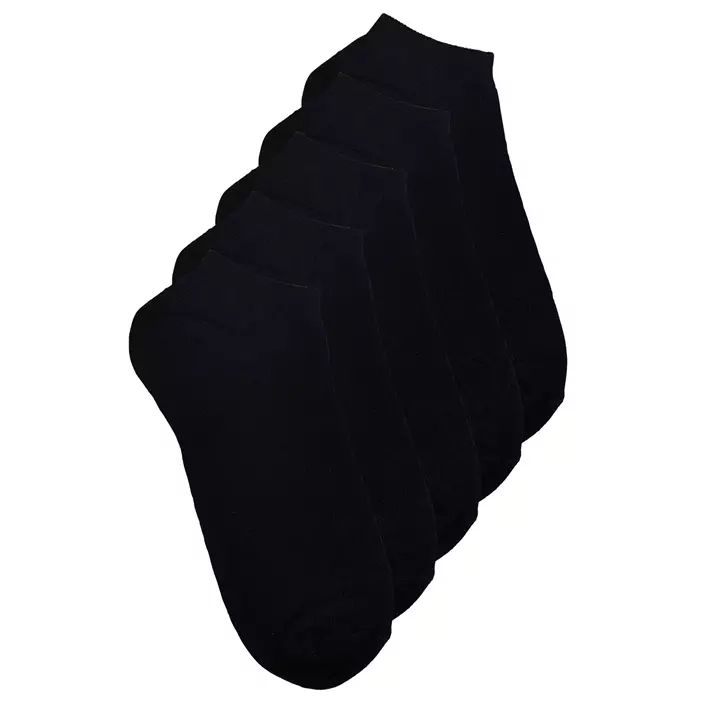 Jack & Jones JACDONGO 5-pack ankle socks, Black, Black, large image number 0