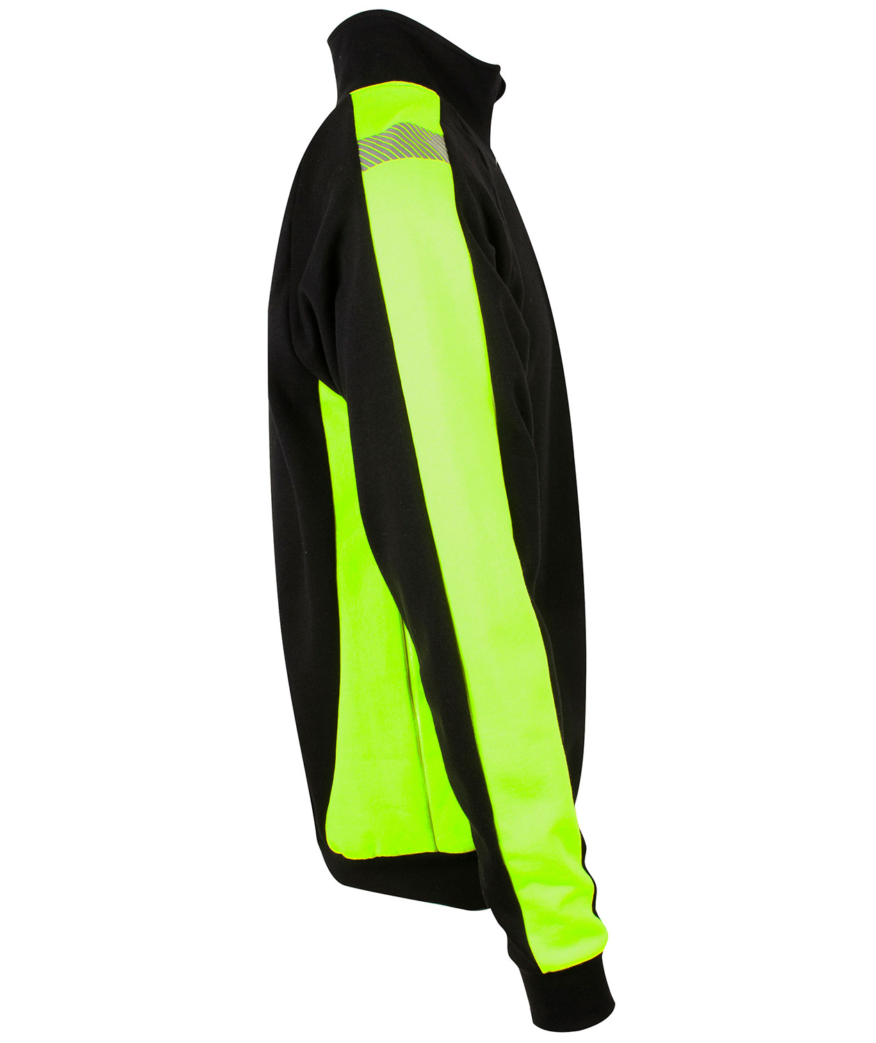 YOU Wilmington Pro sweatshirt, Svart/Hi-Vis Gul, large image number 3