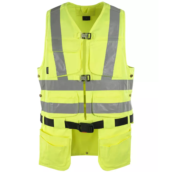 Mascot Safe Classic Yorkton work vest, Hi-Vis Yellow, large image number 0