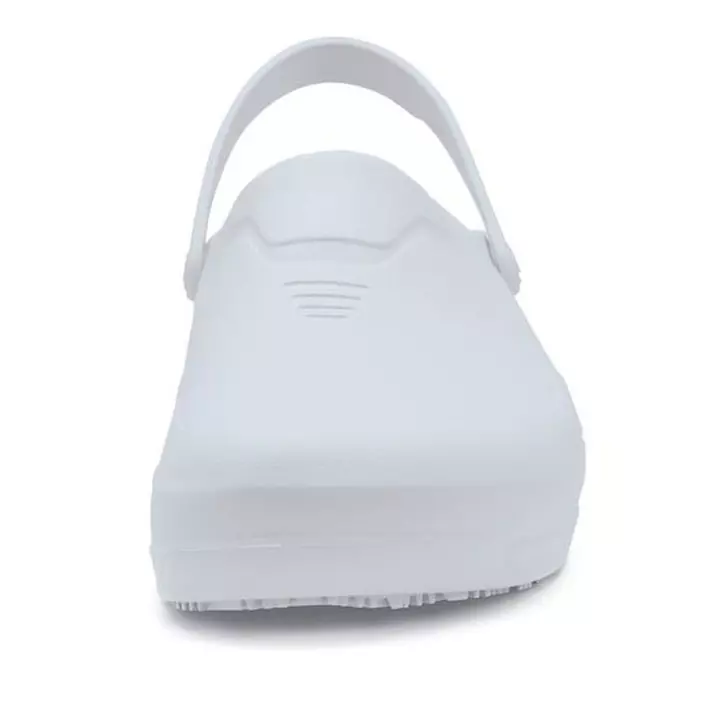 Shoes For Crews Zinc clogs with heel strap OB, White, large image number 2