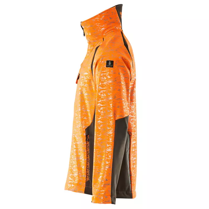 Mascot Accelerate Safe softshell jacket, Hi-vis Orange/Dark anthracite, large image number 3