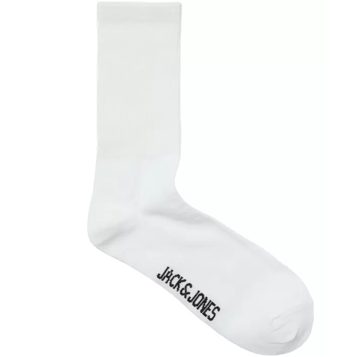 Jack & Jones JACCHARLES 3-pack tennis socks, White, White, large image number 1