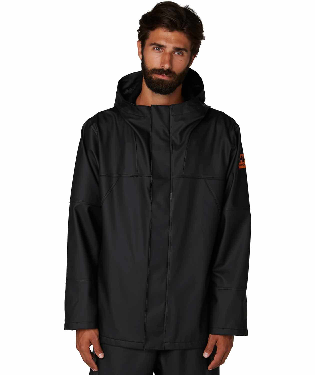 Helly Hansen Storm regnjacka, Svart, large image number 2