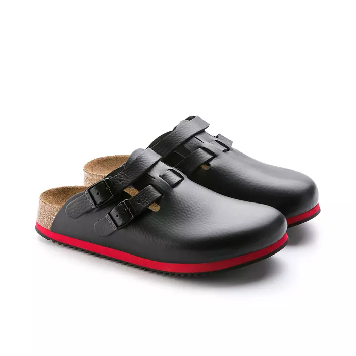 Birkenstock Kay SL Regular Fit sandals, Black/Red, large image number 5