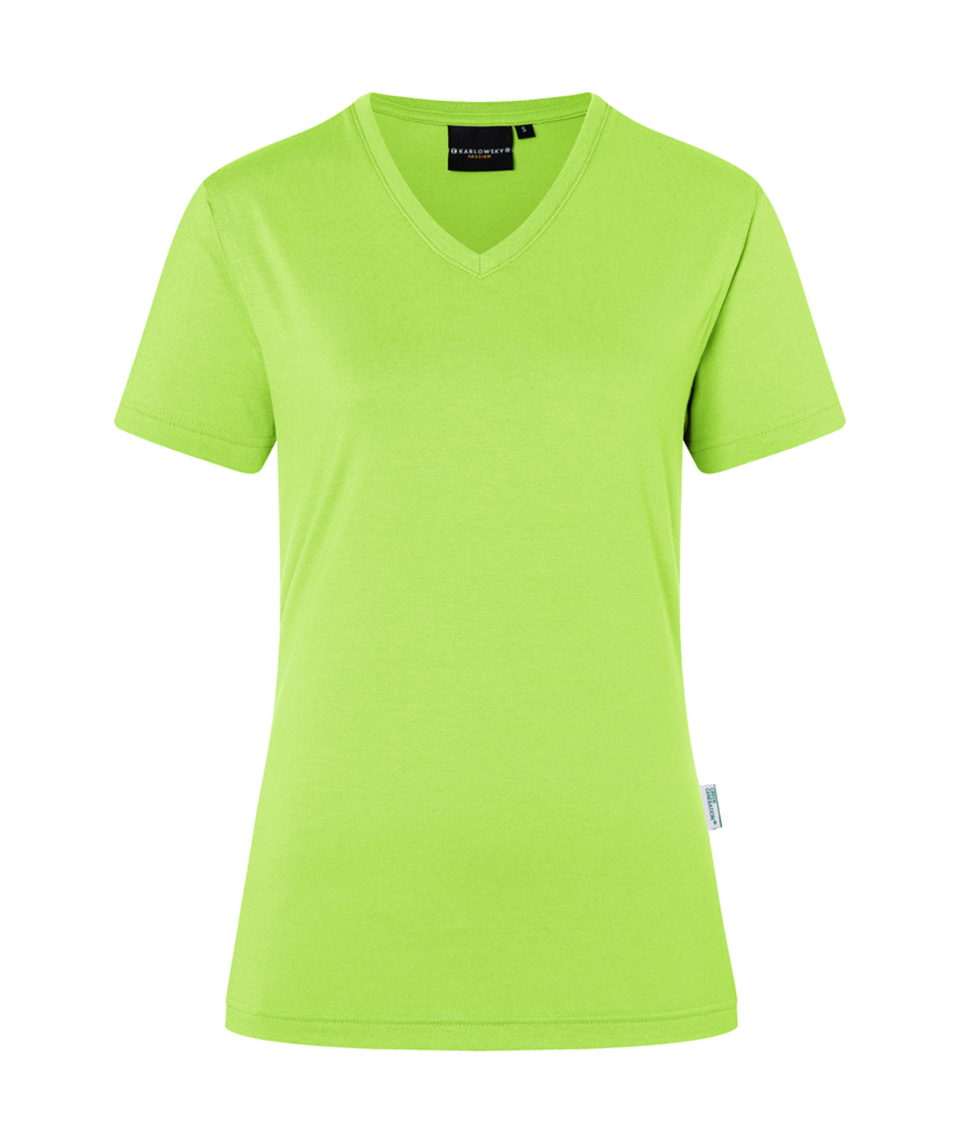 Karlowsky Casual-Flair T-Shirt dam, Kiwi