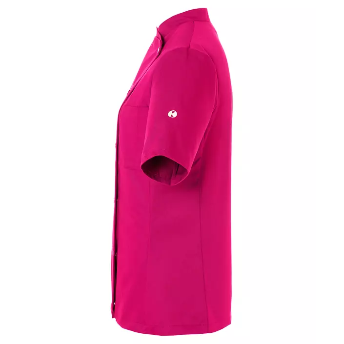 Karlowsky Greta short-sleeved women's chef jacket, Rosa, large image number 3