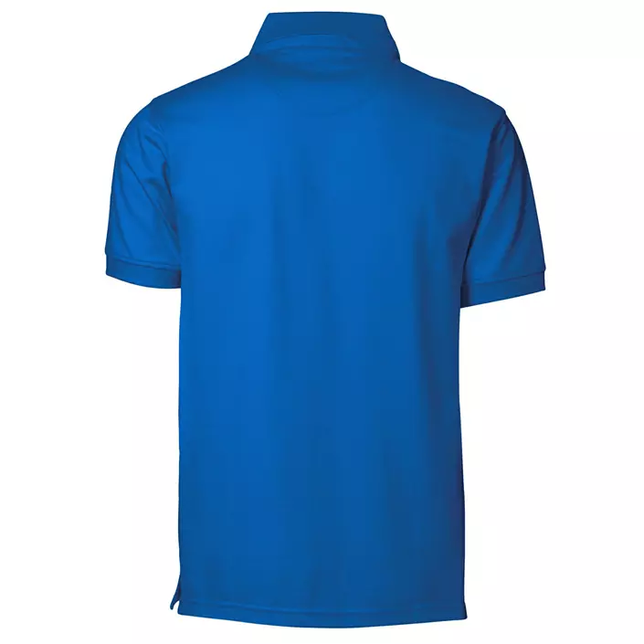 ID Pique Polo T-shirt, Azurblå, large image number 1