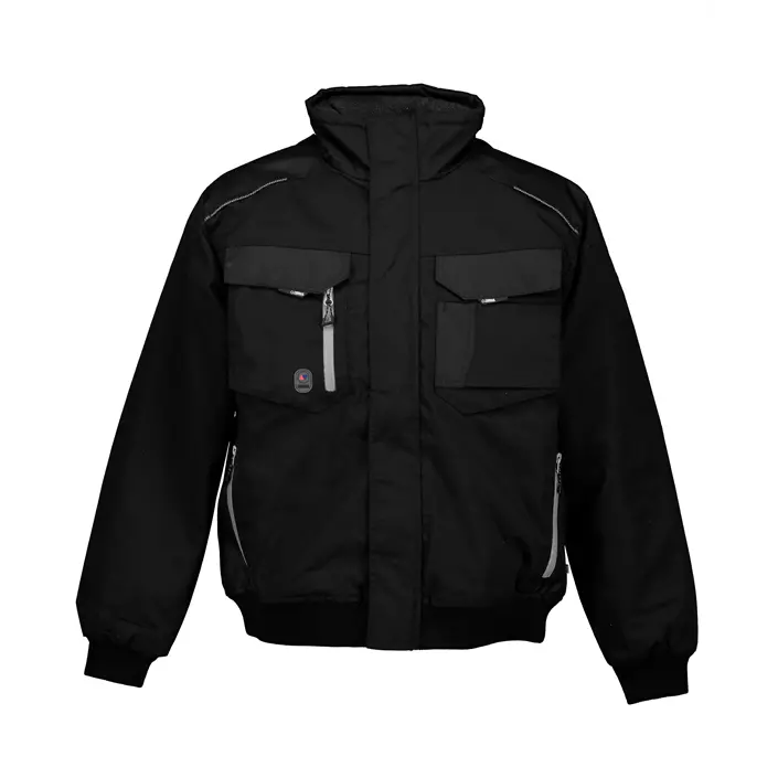 Terrax pilot jacket, Black, large image number 0