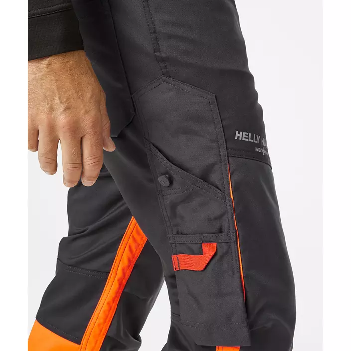 Helly Hansen Alna 2.0 work trousers, Hi-vis Orange/charcoal, large image number 5