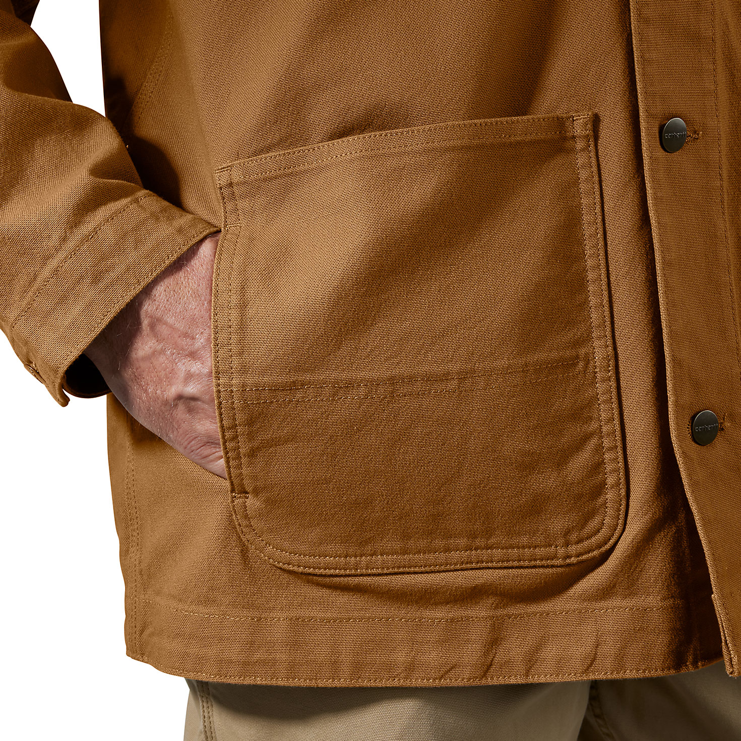 Carhartt Duck jacka, Carhartt Brown, Carhartt Brown, large image number 4