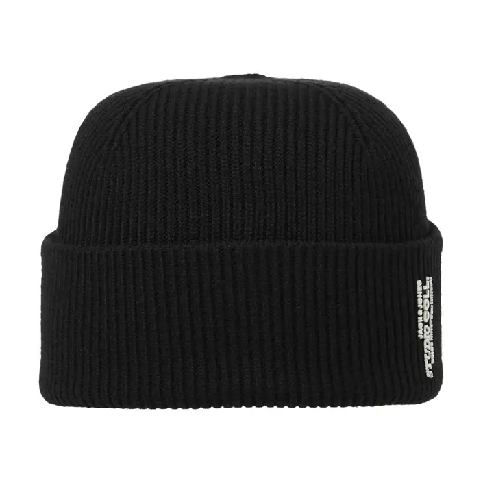 Jack & Jones JACCOLL stickad mössa, Black, Black, large image number 3