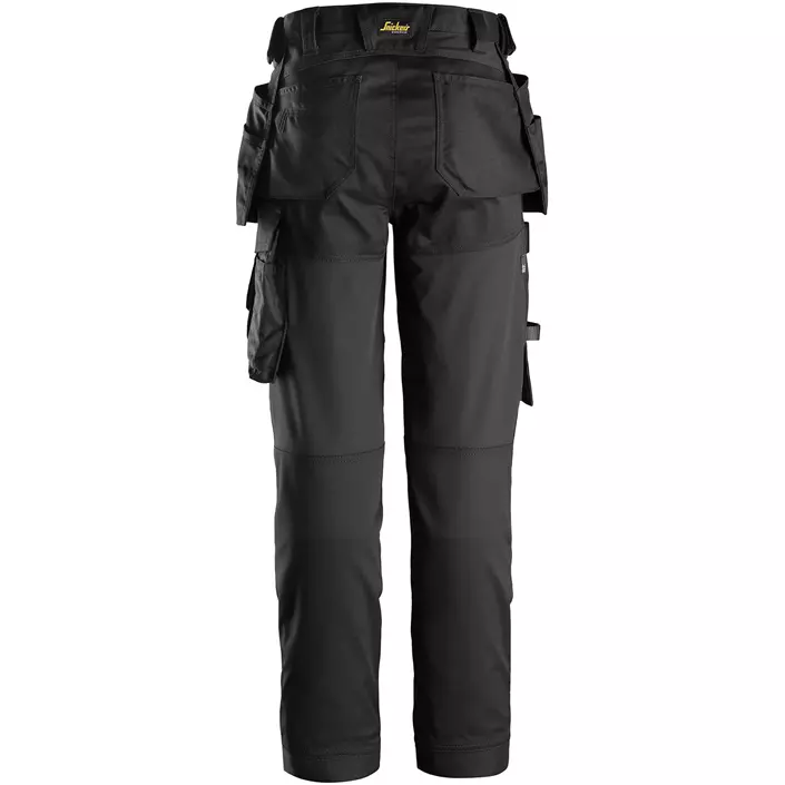 Snickers AllroundWork women's craftsman trousers 6247, Black, large image number 1
