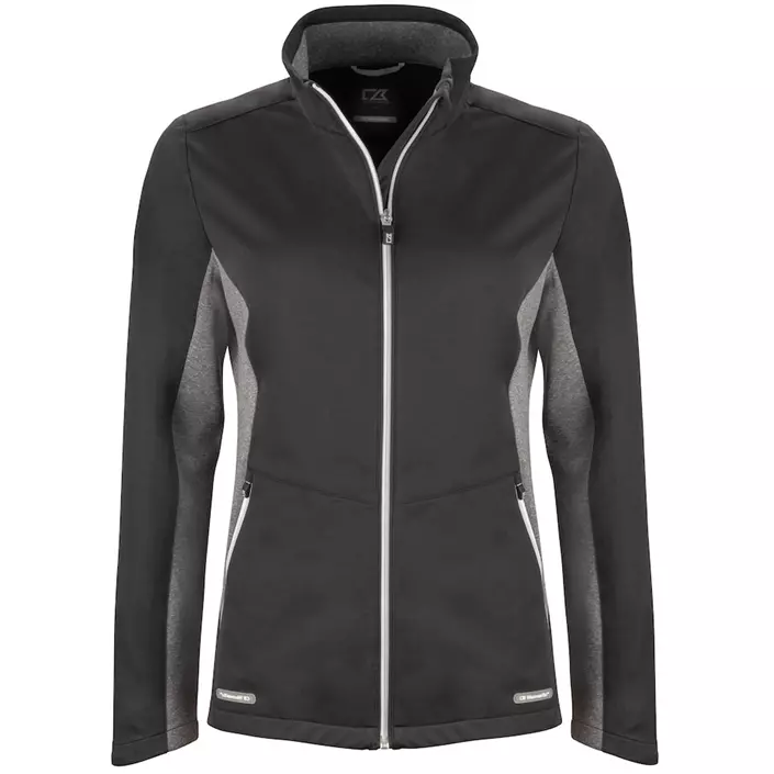 Cutter & Buck Navigate women's softshell jacket, Black, large image number 0