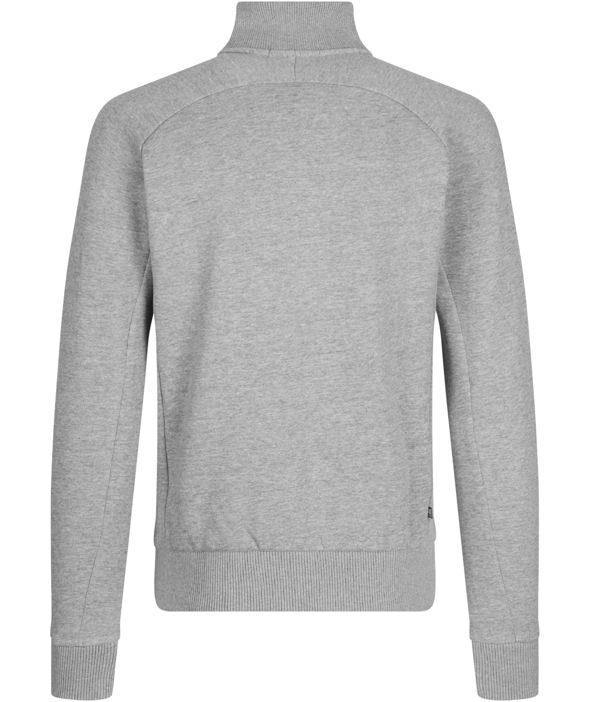 ID cardigan with zipper, Grey Melange, large image number 1