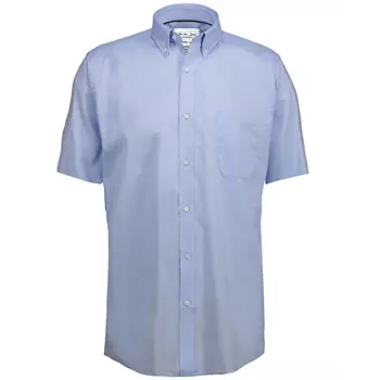 Seven Seas Oxford modern fit kortärmad skjorta, Ljusblå