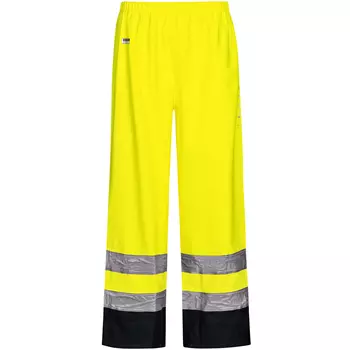 Lyngsøe rain trousers, Hi-vis Yellow/Marine