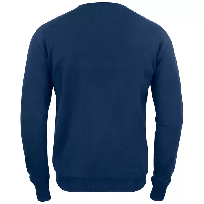 Cutter & Buck Oakville stickad tröja, Deep Navy, large image number 1