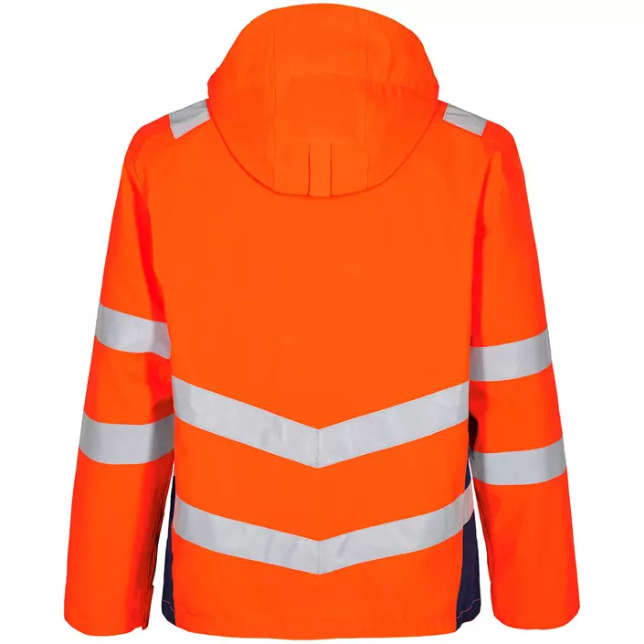Engel Safety shell jacket, Orange/Blue Ink, large image number 1