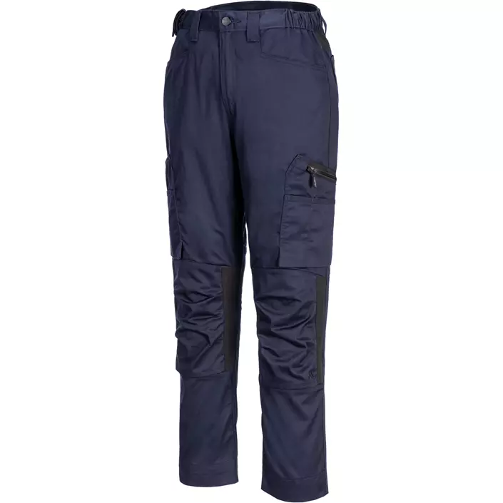 Portwest WX2 Eco arbetsbyxa, Mörk Marinblå, large image number 2