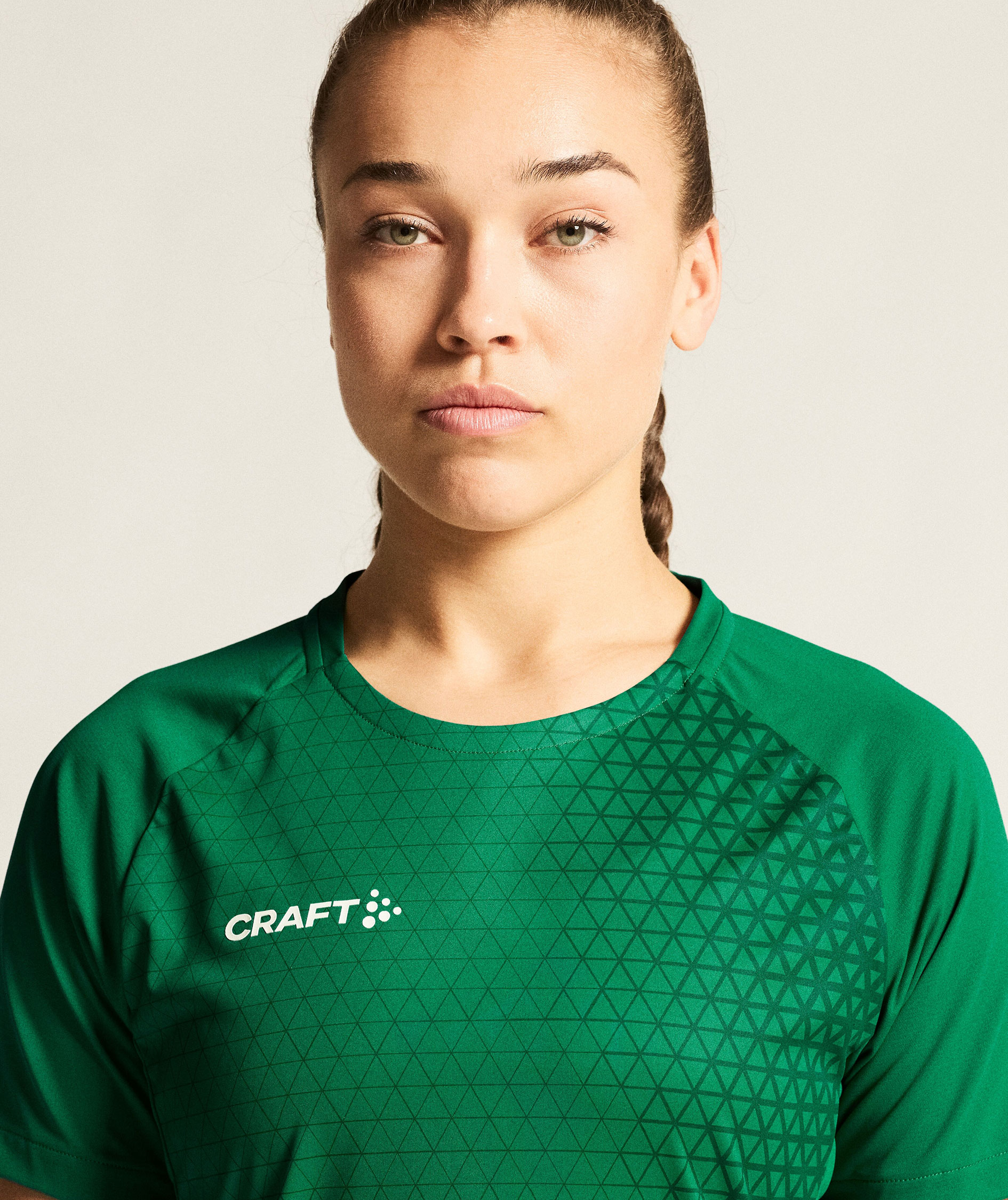 Craft Extend 2.0 Graphic dame T-shirt, Team green, large image number 5