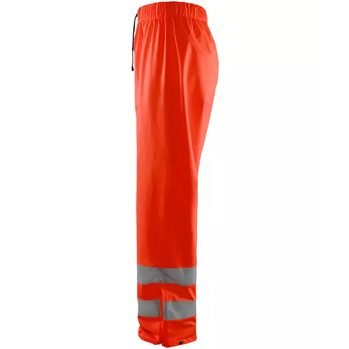 Blåkläder rain trousers, Hi-Vis Red, large image number 2