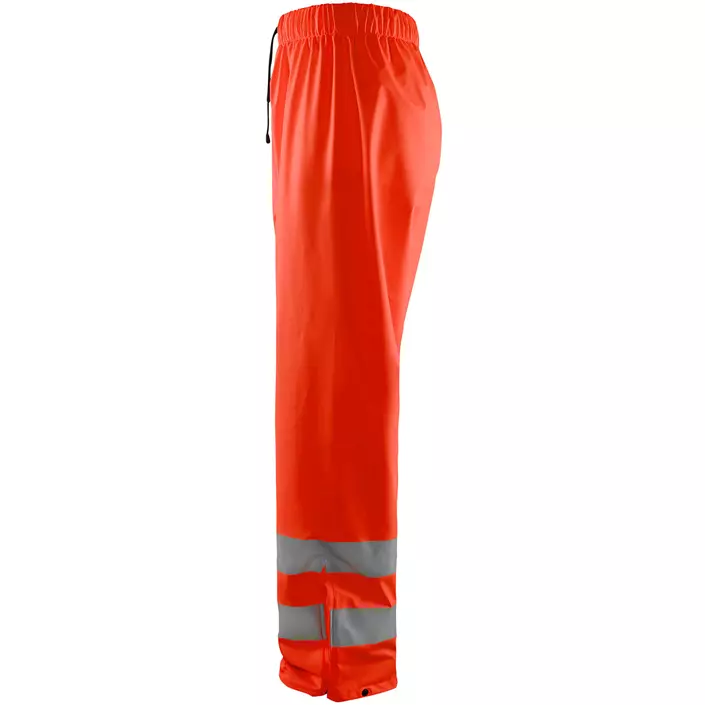 Blåkläder rain trousers, Hi-Vis Red, large image number 2