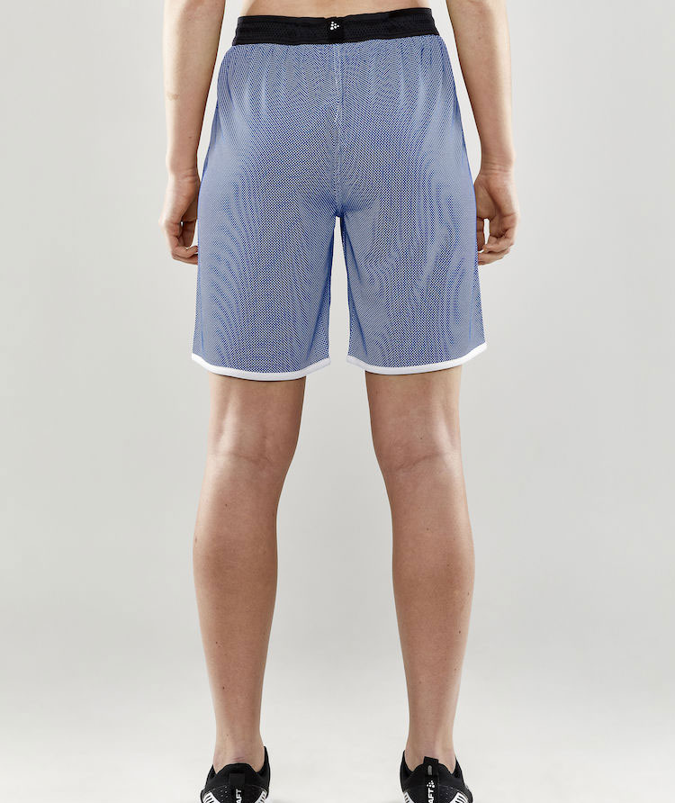 Craft Progress reversible women's shorts, Club cobolt/white, large image number 3