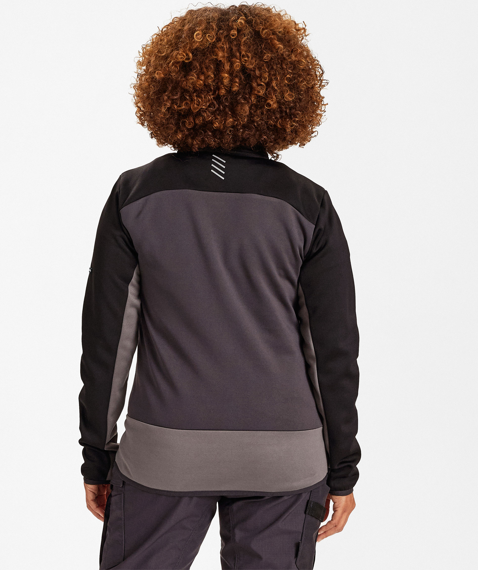 Engel Entire midlayer cardigan dam, Anthracite Grey/Black, large image number 4