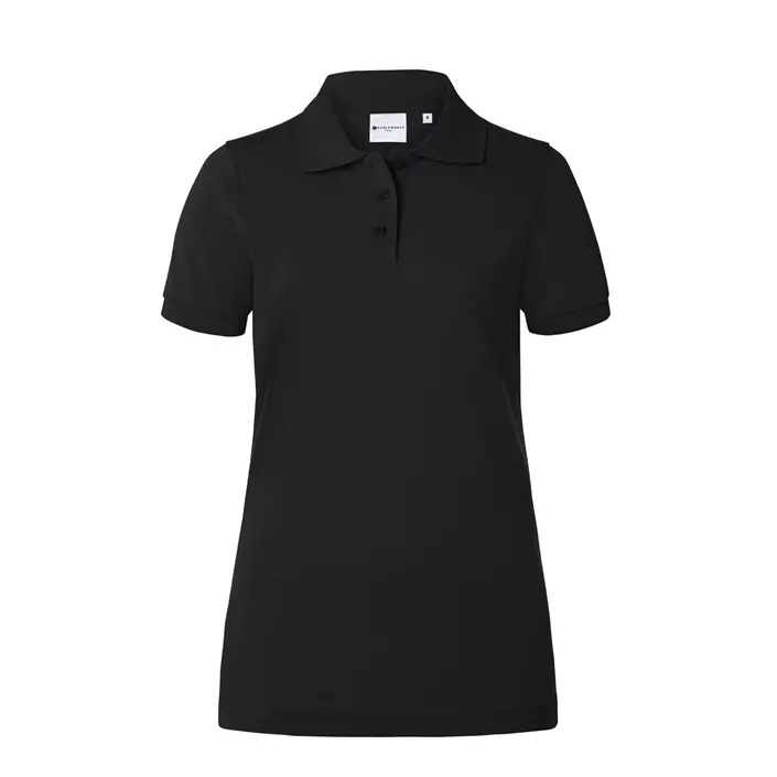 Karlowsky women's polo shirt, Black, large image number 0