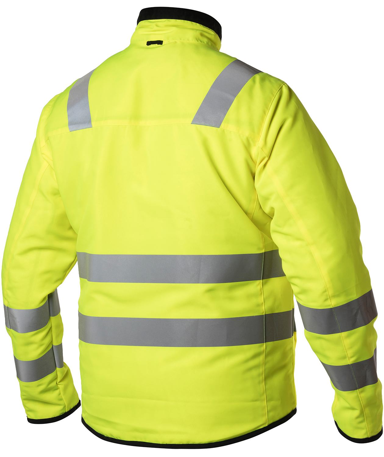 Viking Rubber Evosafe zip in jacket, Hi-vis Yellow/Black, large image number 2