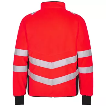 Engel Safety fleece jacket, Red/Black