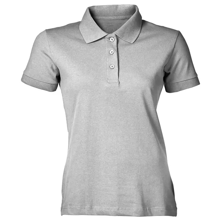 Mascot Crossover Grasse women's polo shirt, Grey Melange, large image number 0