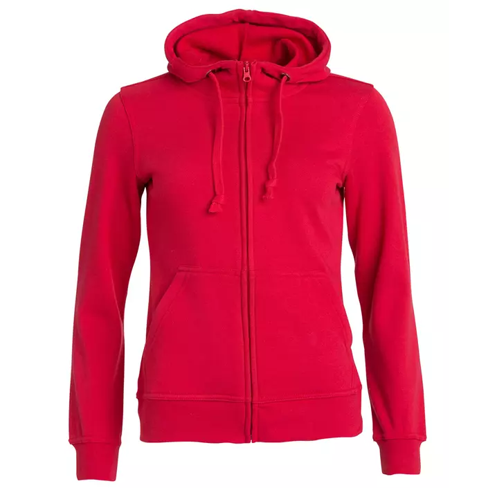 Clique Basic Hoody Zip women's hoodie, Red, large image number 0