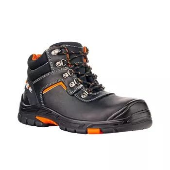VM Footwear Halifax Sicherheitsstiefeletten S3, Schwarz/Orange