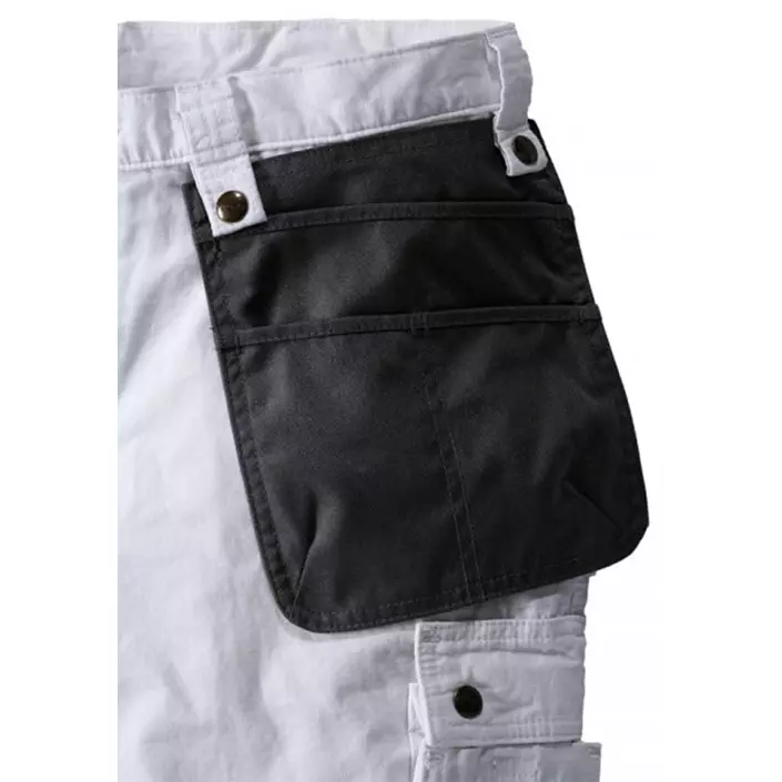 Carhartt piratbukse / knickers Multi Pocket ribstopp, Hvit, large image number 2