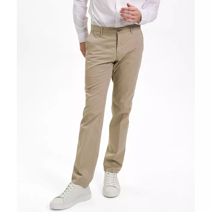 Sunwill Highstretch Sunreflector Modern fit chinos, Curry Brown, large image number 3