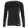 Tranemo FR Damen langärmliges Unterhemd mit Merinowolle, Schwarz/Grau, Schwarz/Grau, swatch