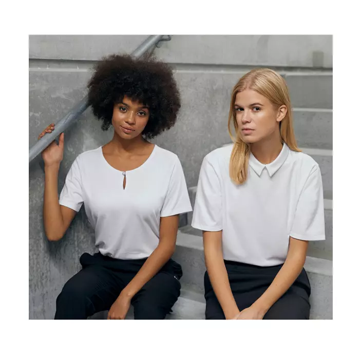 CC55 Nice dame T-shirt, White , large image number 1