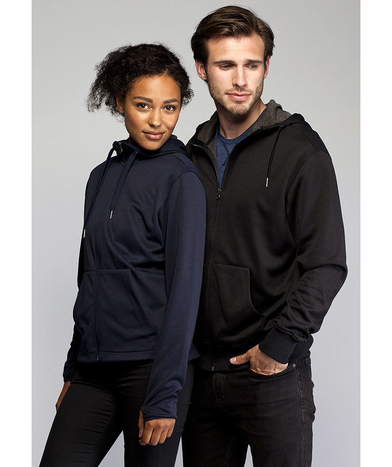 IK hettegenser med glidel&aring;s, Black, large image number 3