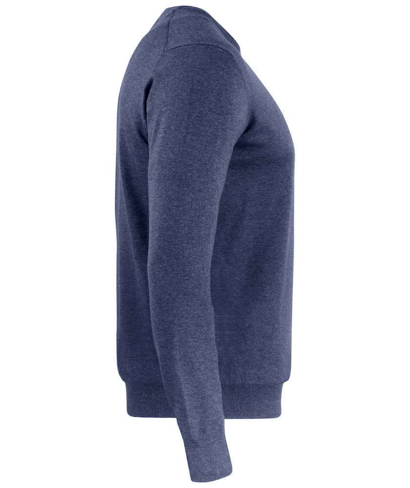 Cutter & Buck Oakville Crewneck, Navy melange, large image number 2