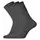 Dovre 3-pack rib wool socks, Dark Grey Melange, Dark Grey Melange, swatch