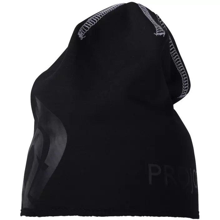 ProJob logo fleece beanie 9061, Black, Black, large image number 0