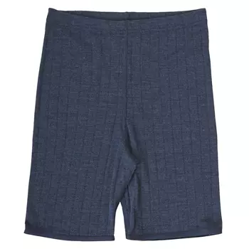 Joha Emily dame shorts, uld/silke, Mørkeblå