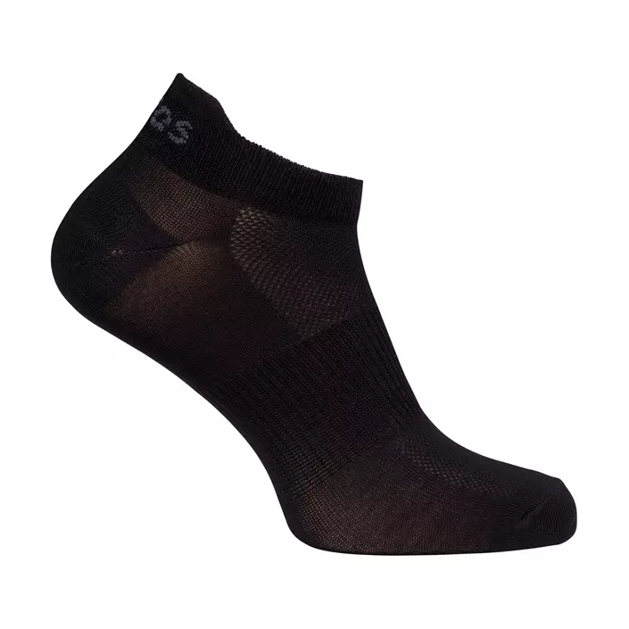 Jalas 2-pack ankel socks, Black, large image number 0